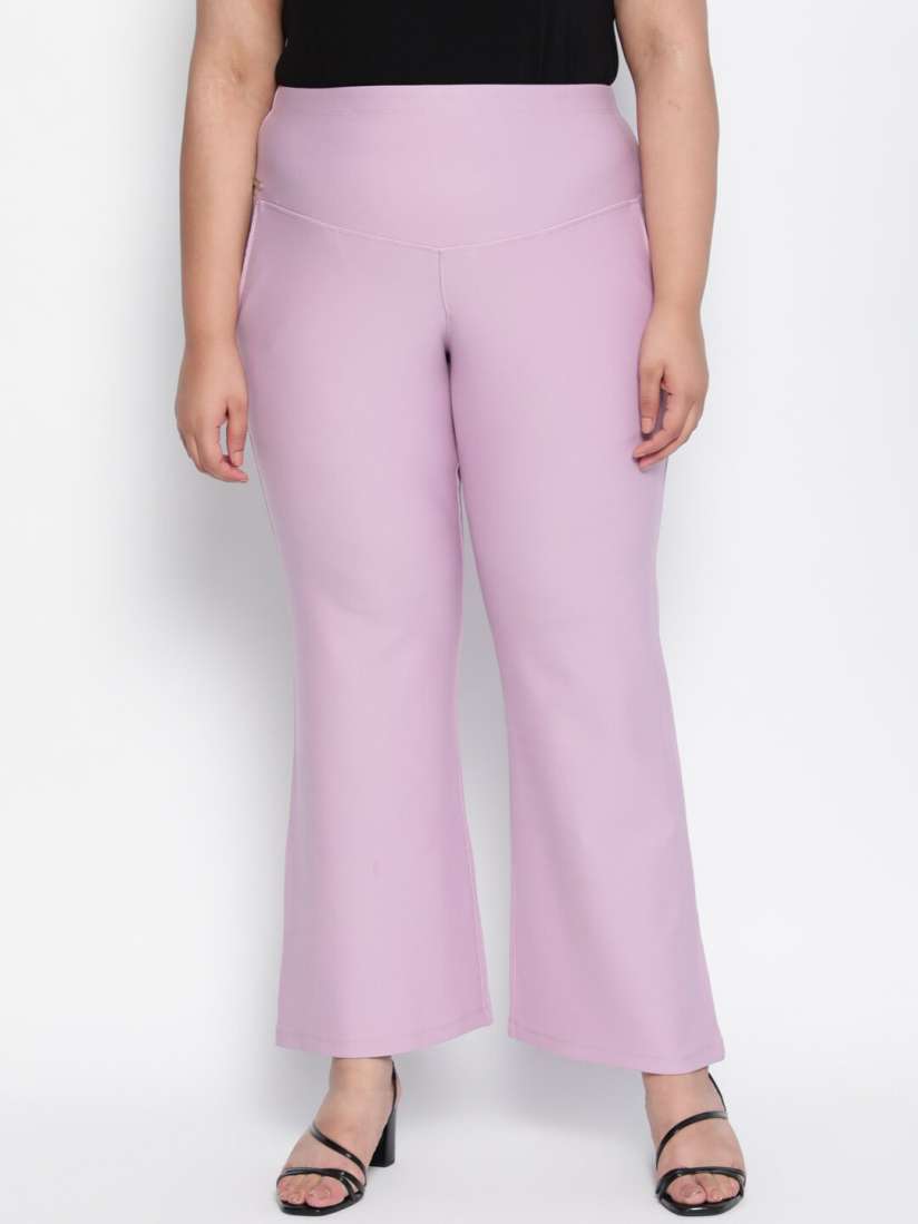 Buy Amydus Women Plus Size Pink Tummy Shaper Bell Bottom Jegging Jeggings for Women 17568552 Myntra