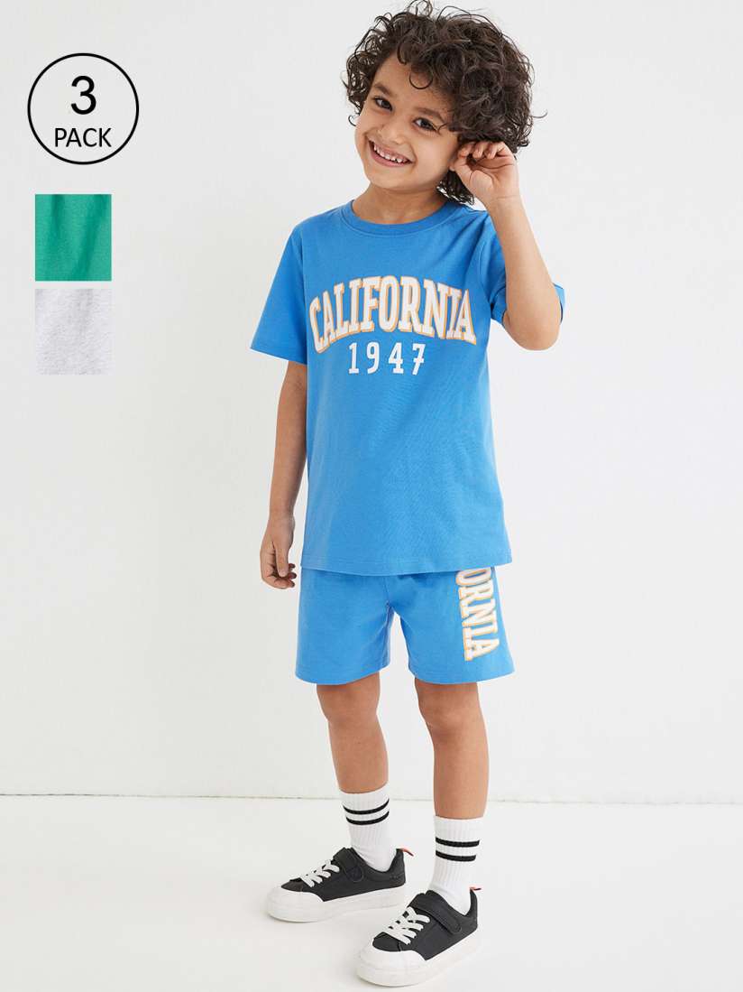 Boys cotton jersey shorts sale