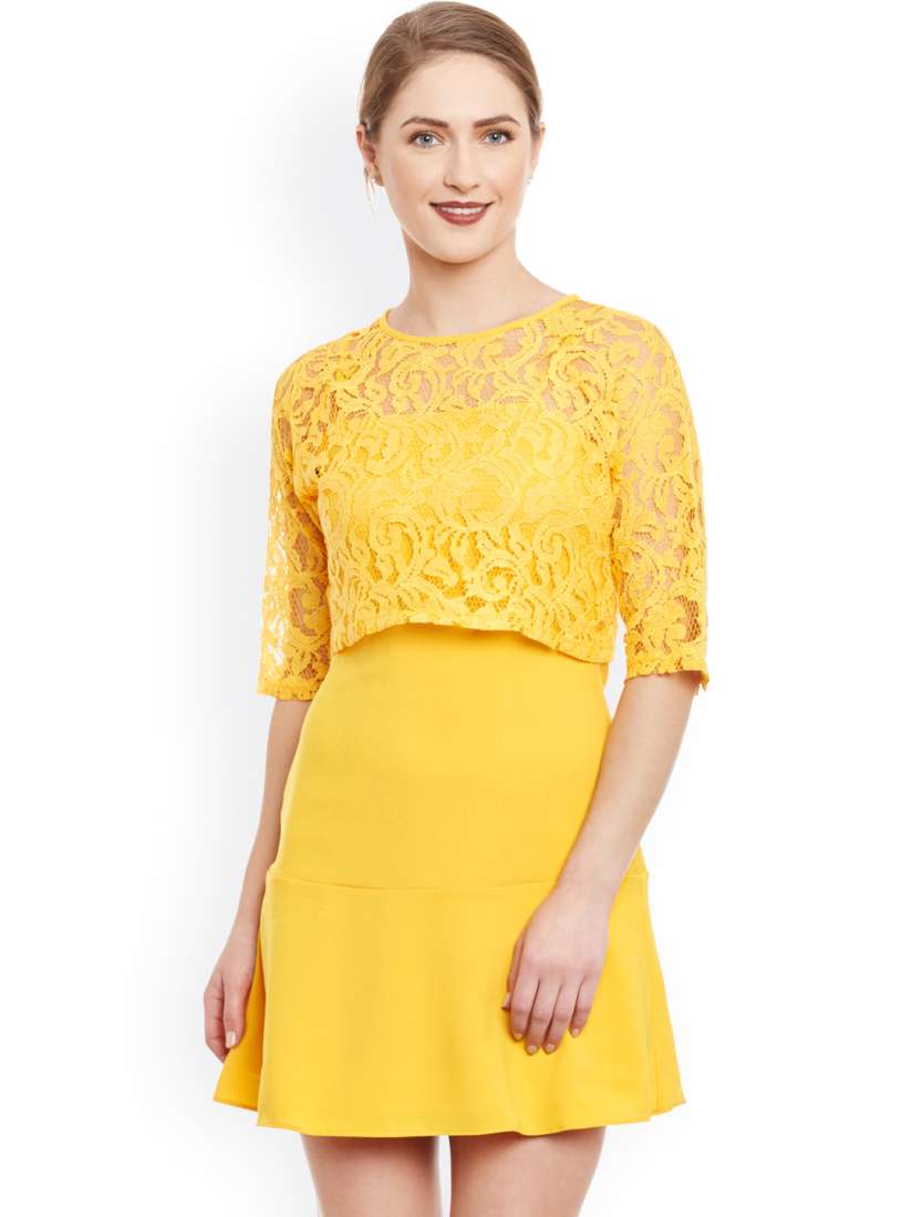 Kazo yellow dress cheap