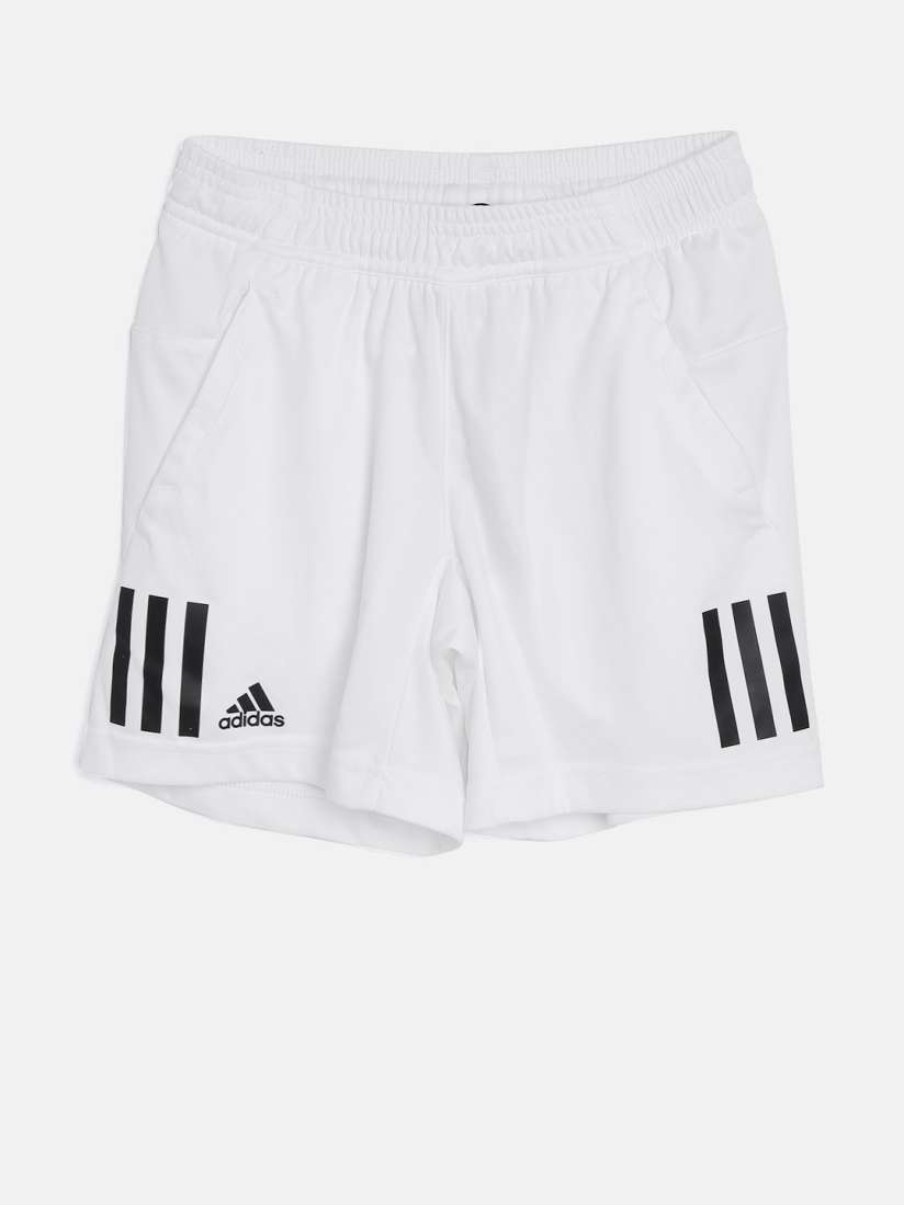 Boys white adidas shorts new arrivals