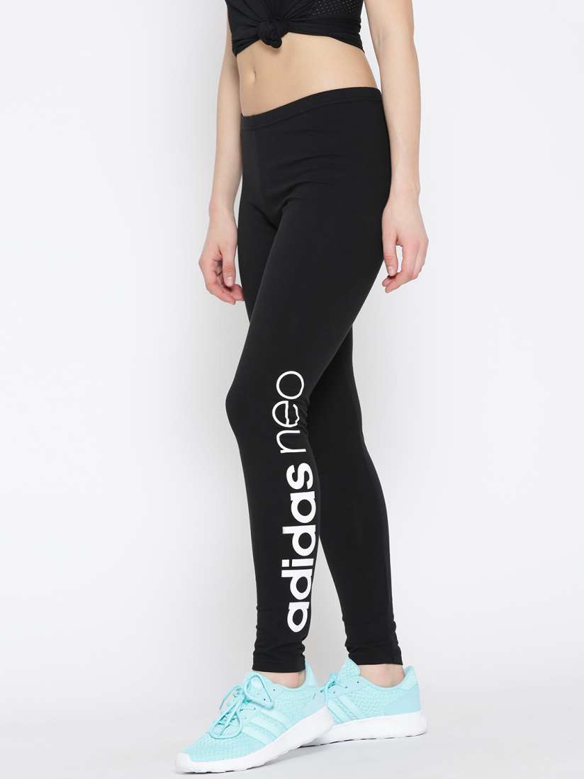 Buy ADIDAS NEO Black CE LG Tights Tights for Women 1759623 Myntra