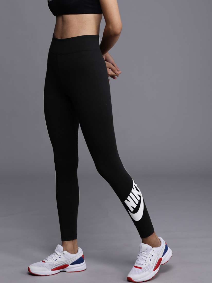 Buy Nike Women Black NSW Legasee Tights Tights for Women 17596344 Myntra