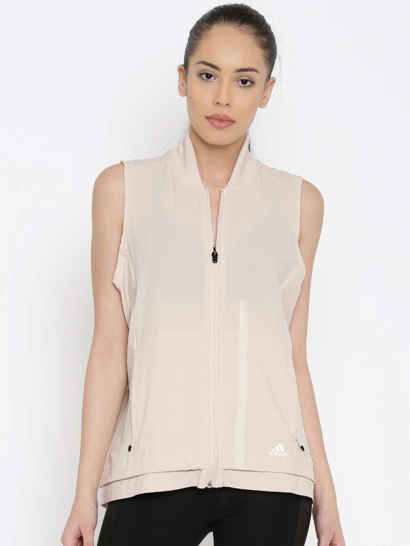 Buy ADIDAS Women Beige Reflective Ultra Energy Running Jacket Jackets for Women 1759650 Myntra