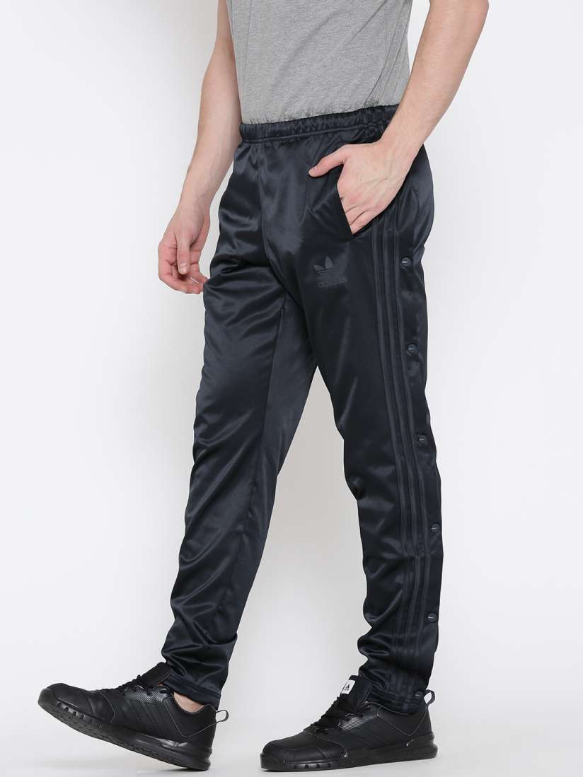 Buy ADIDAS Originals Black AC Button Track Pants Track Pants for Men 1759685 Myntra