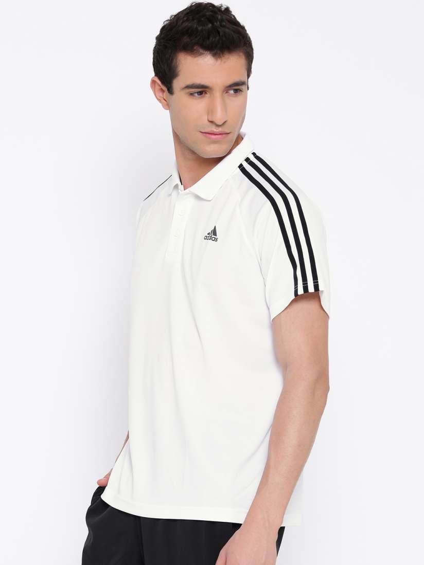 Adidas men's d2m 3s polo shirt deals