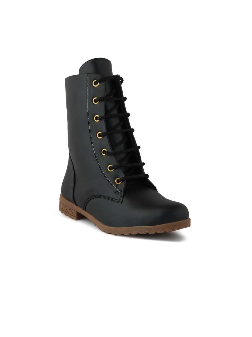 Myntra boots ladies cheap