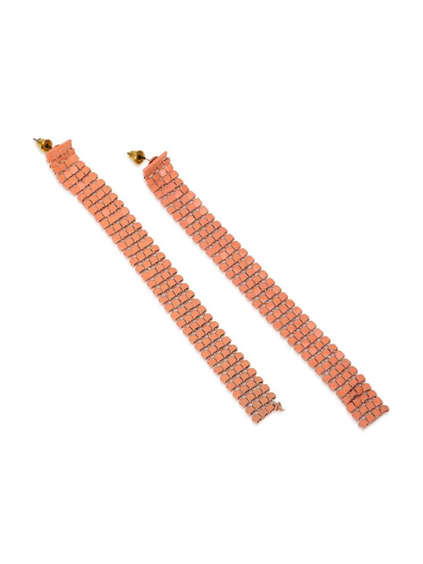Buy FOREVER 21 Orange Contemporary Drop Earrings Earrings for Women 17609324 Myntra