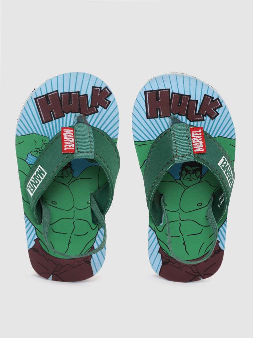 Hulk flip flops shop