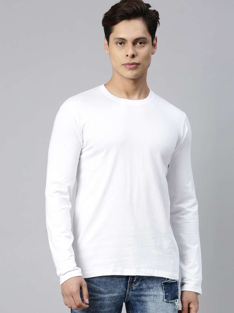 full sleeve t shirts myntra