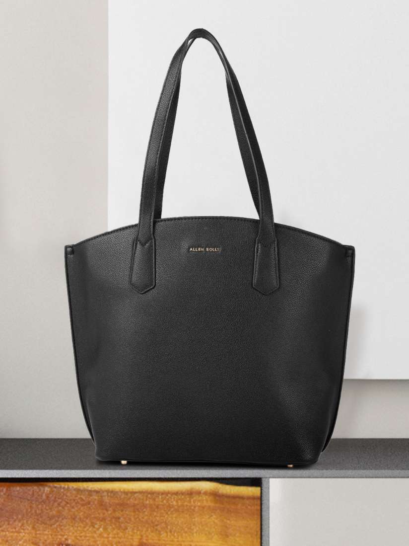 Buy Allen Solly Black Solid Shoulder Bag Handbags for Women 17630360 Myntra
