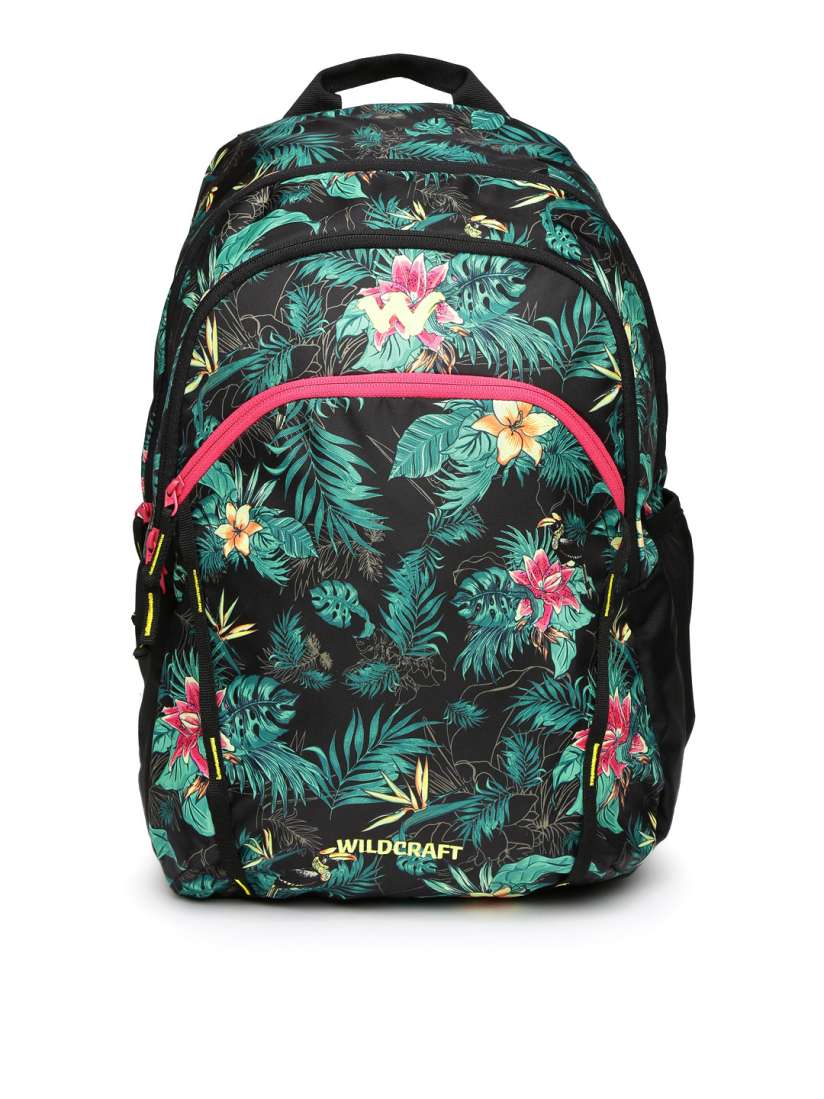 Buy Wildcraft Unisex Black Green Wiki WC 2 Flora 1 Printed Backpack Backpacks for Unisex 1764146 Myntra