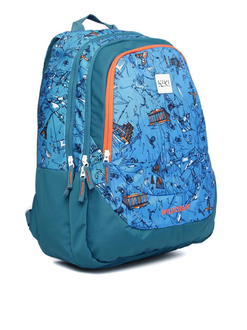 Buy Wildcraft Unisex Blue Wiki 4 Doodle 2 Printed Backpack Backpacks for Unisex 1764166 Myntra