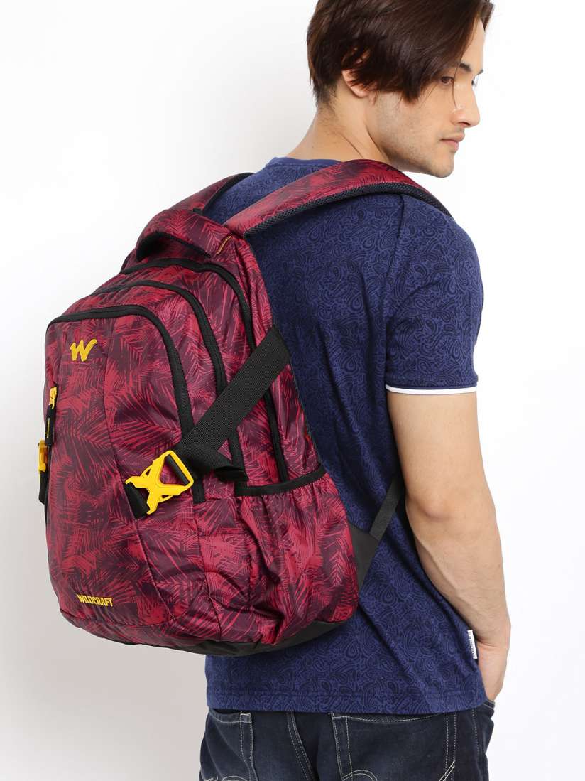 Buy Wildcraft Unisex Red Printed WC 8 Foliage 5 Laptop Backpack Backpacks for Unisex 1764223 Myntra