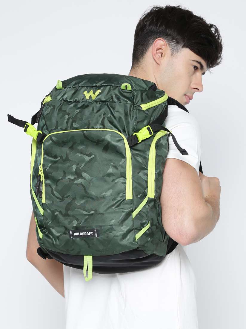 Buy Wildcraft Unisex Green Camouflage Print Rambler Backpack Backpacks for Unisex 1764247 Myntra