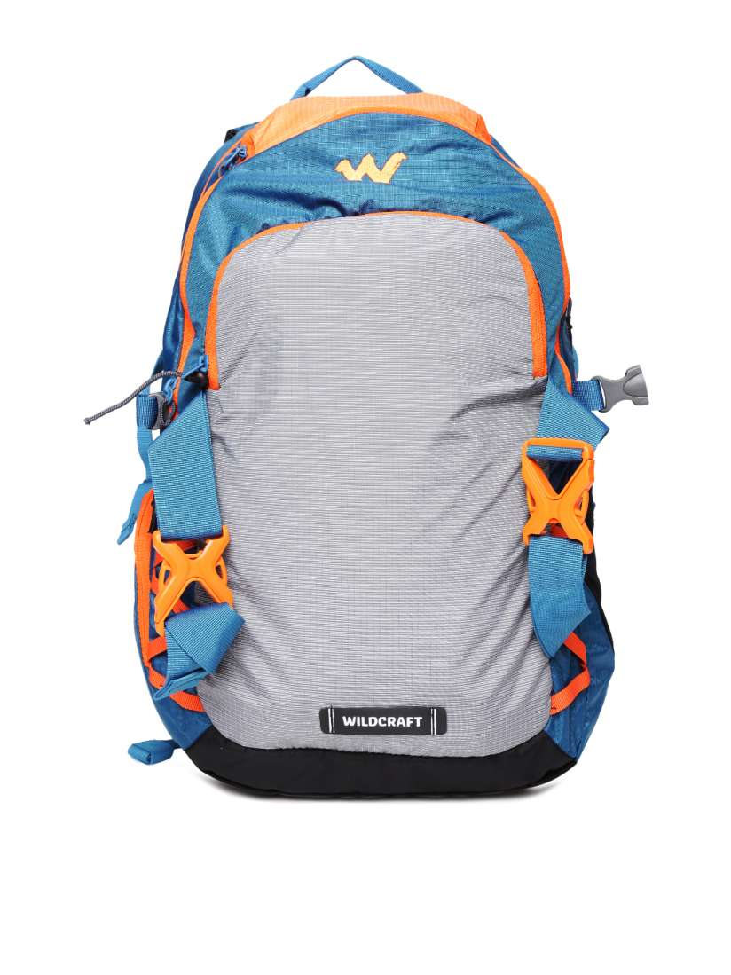 Buy Wildcraft Unisex Grey Blue Buckler Patterned Laptop Backpack Backpacks for Unisex 1764251 Myntra