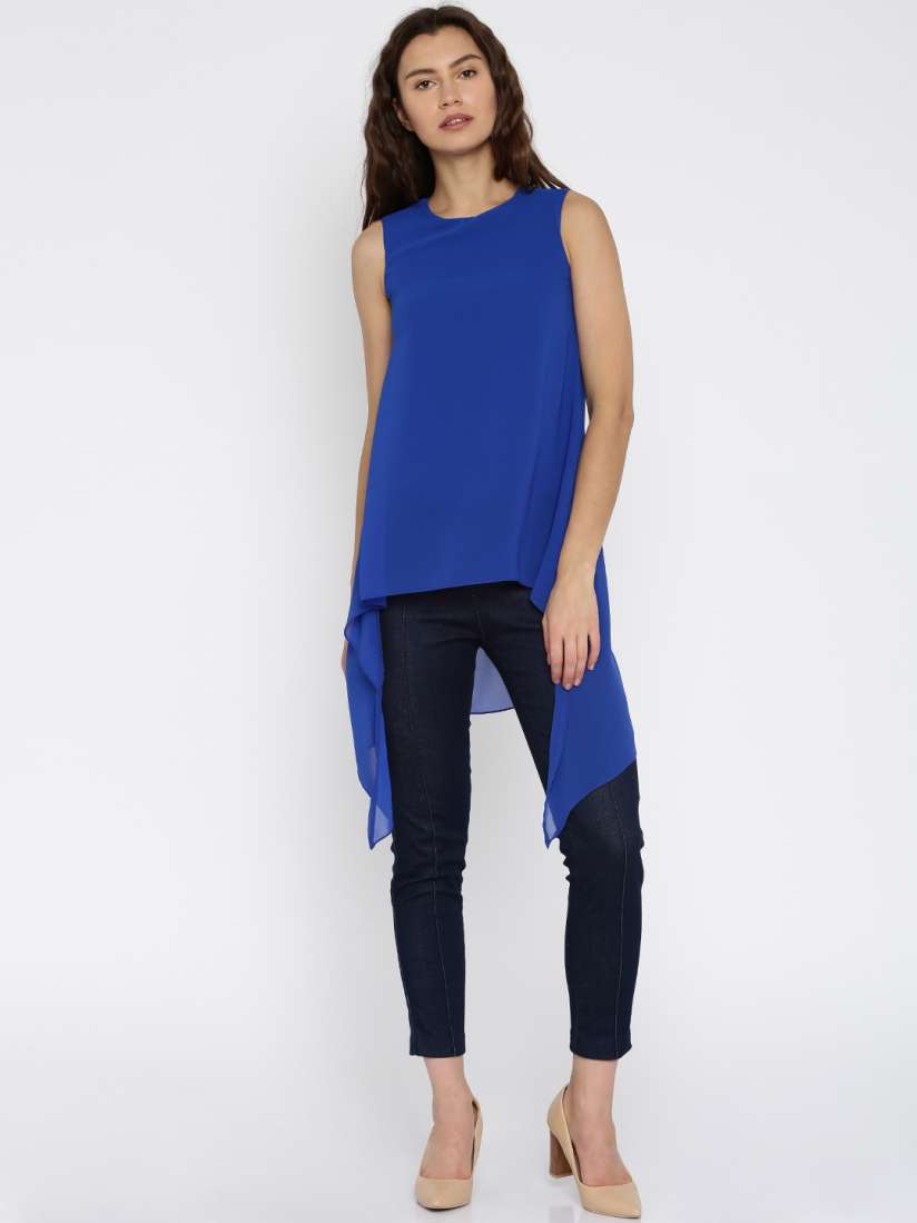 High low sheer top 2025