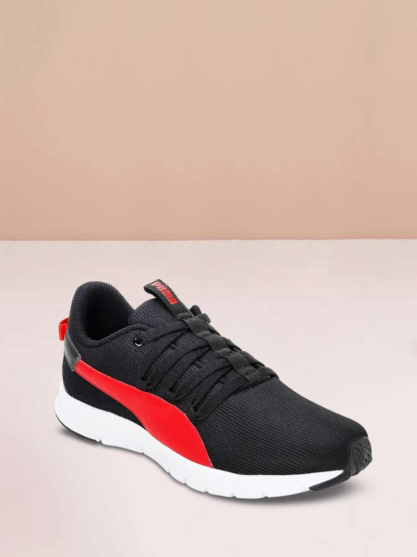 Buy Puma Men Black Red Woven Design Ealing Running Shoes Sports Shoes for Men 17663258 Myntra