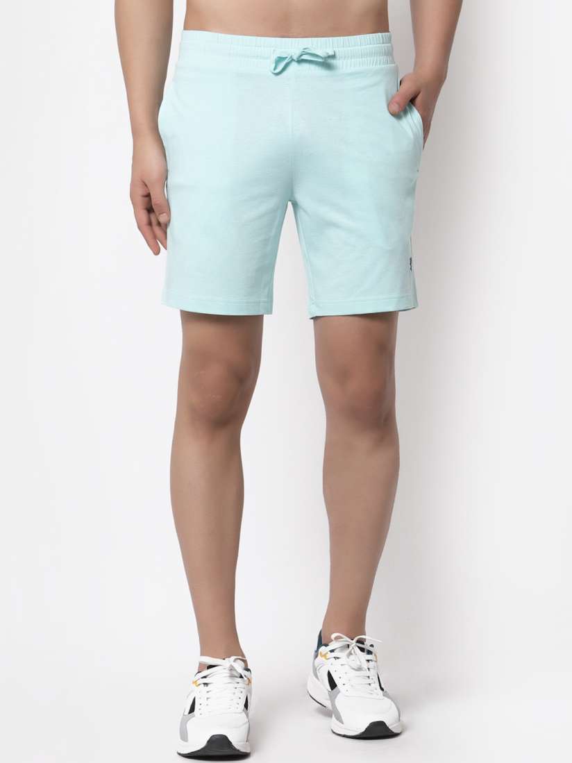Buy Red Tape Men Blue Outdoor Cotton Sports Shorts Shorts for Men 17672154 Myntra