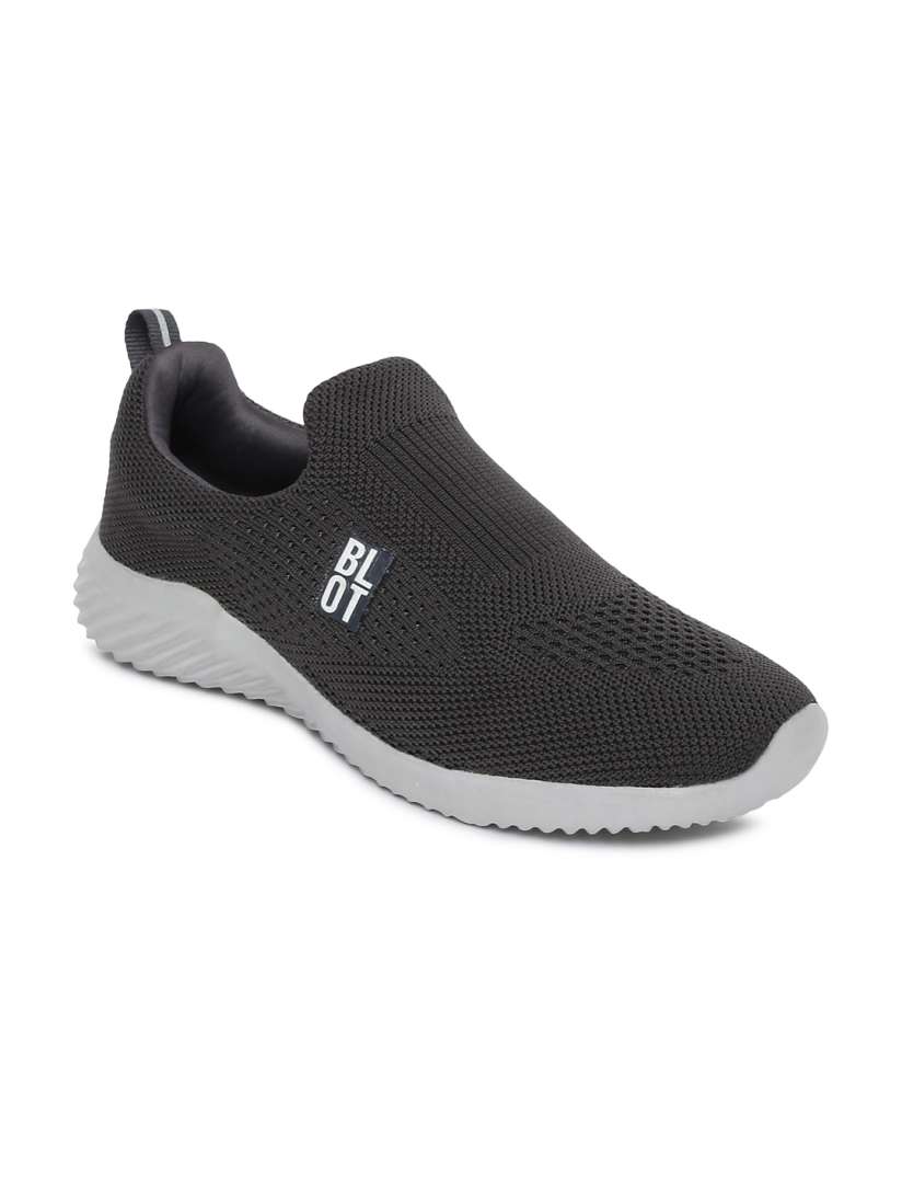Buy Paragon Men Grey Textured Running Slip On Shoes Sports Shoes for Men 17672368 Myntra