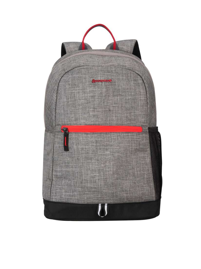 Buy COSMUS Unisex Grey Red Laptop Backpack 15.6 Backpacks for Unisex 17677126 Myntra