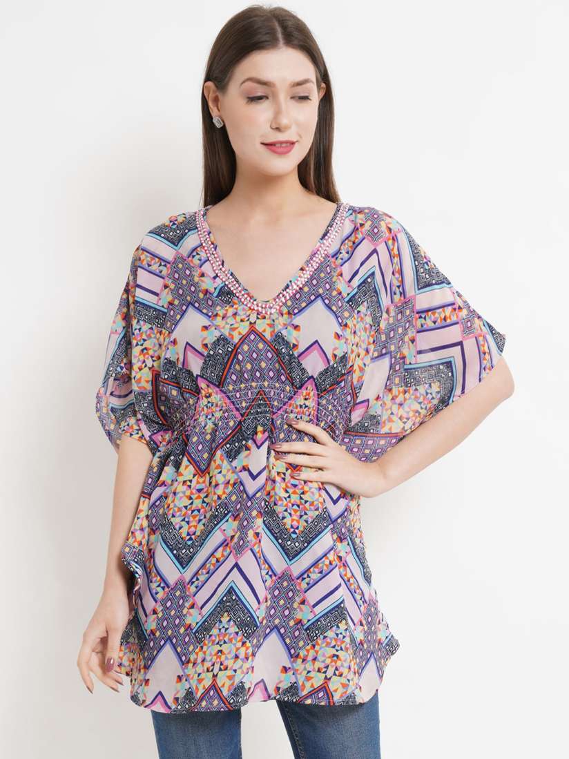 Kaftan tops myntra top
