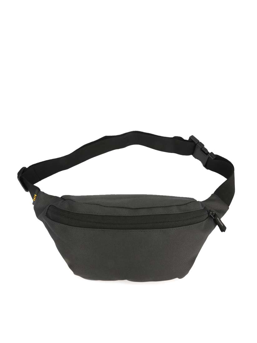 Buy QIPS Grey Solid Waist Bag Waist Pouch for Unisex 17689356 Myntra