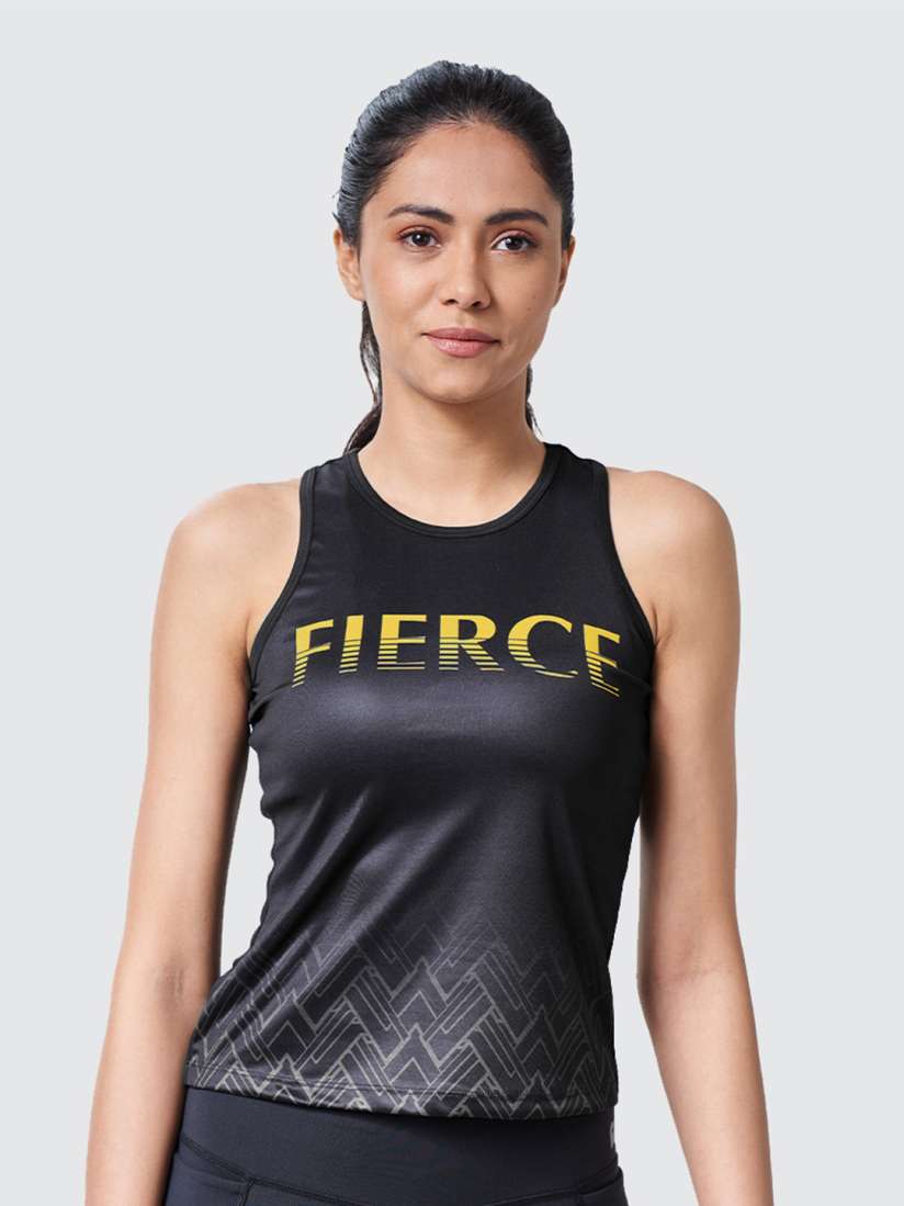 Buy The Souled Store Women Black Typography Printed Training or Gym T shirt Tshirts for Women 17691494 Myntra