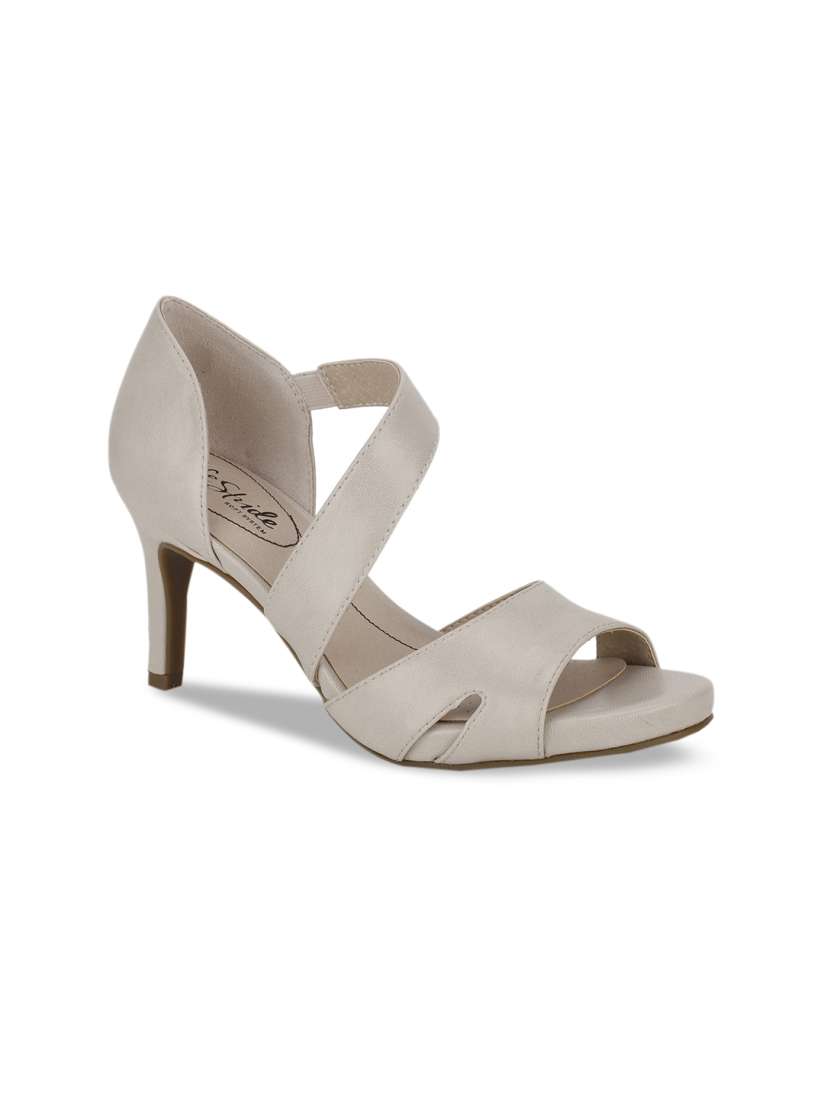 Buy Naturalizer Women White Solid Stiletto Heels Heels for Women 17692010 Myntra