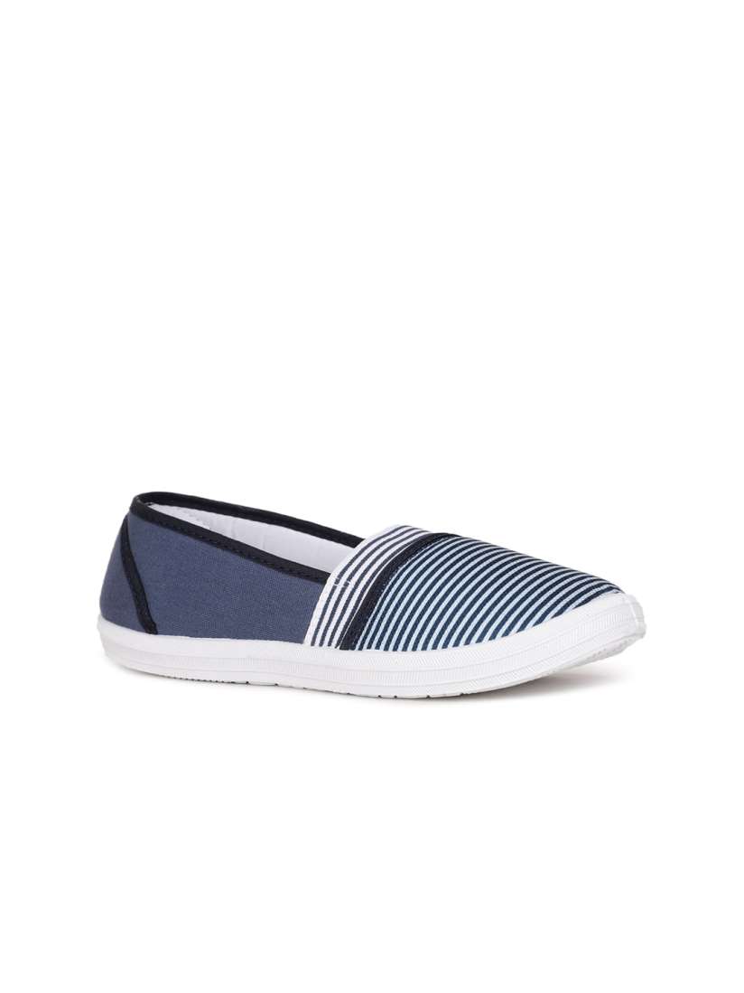 Striped slip on sneakers discount