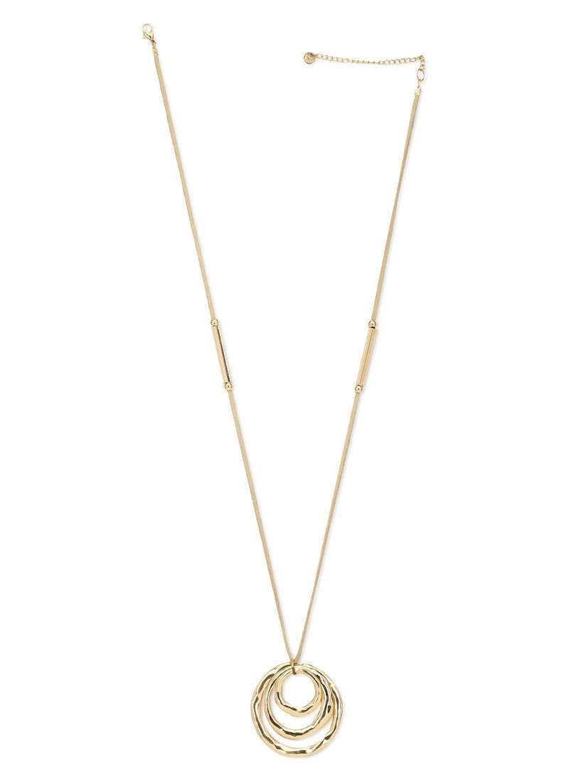 Buy FOREVER 21 Women Gold Necklace and Chains Necklace and