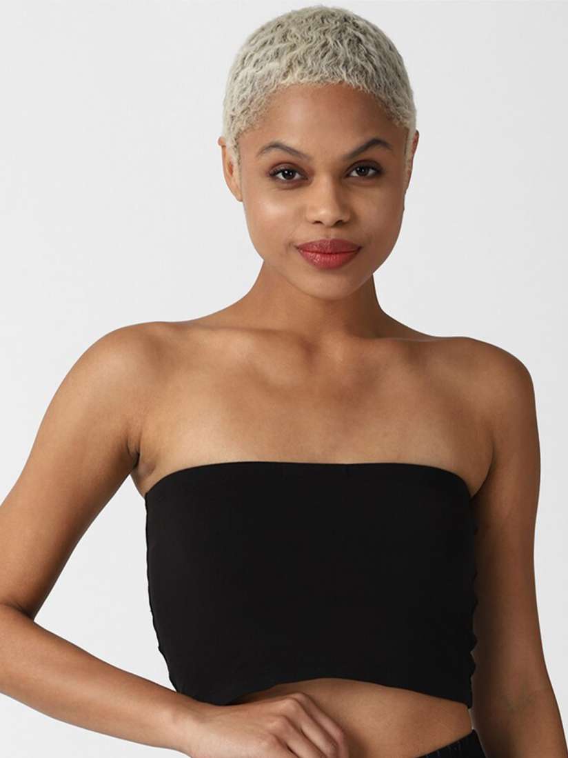 Forever 21 black tube top online