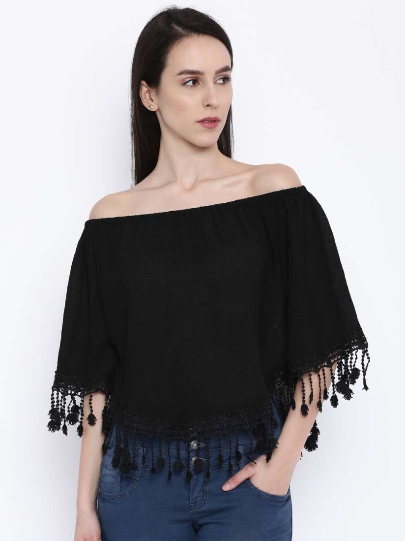 Jeans top on myntra on sale