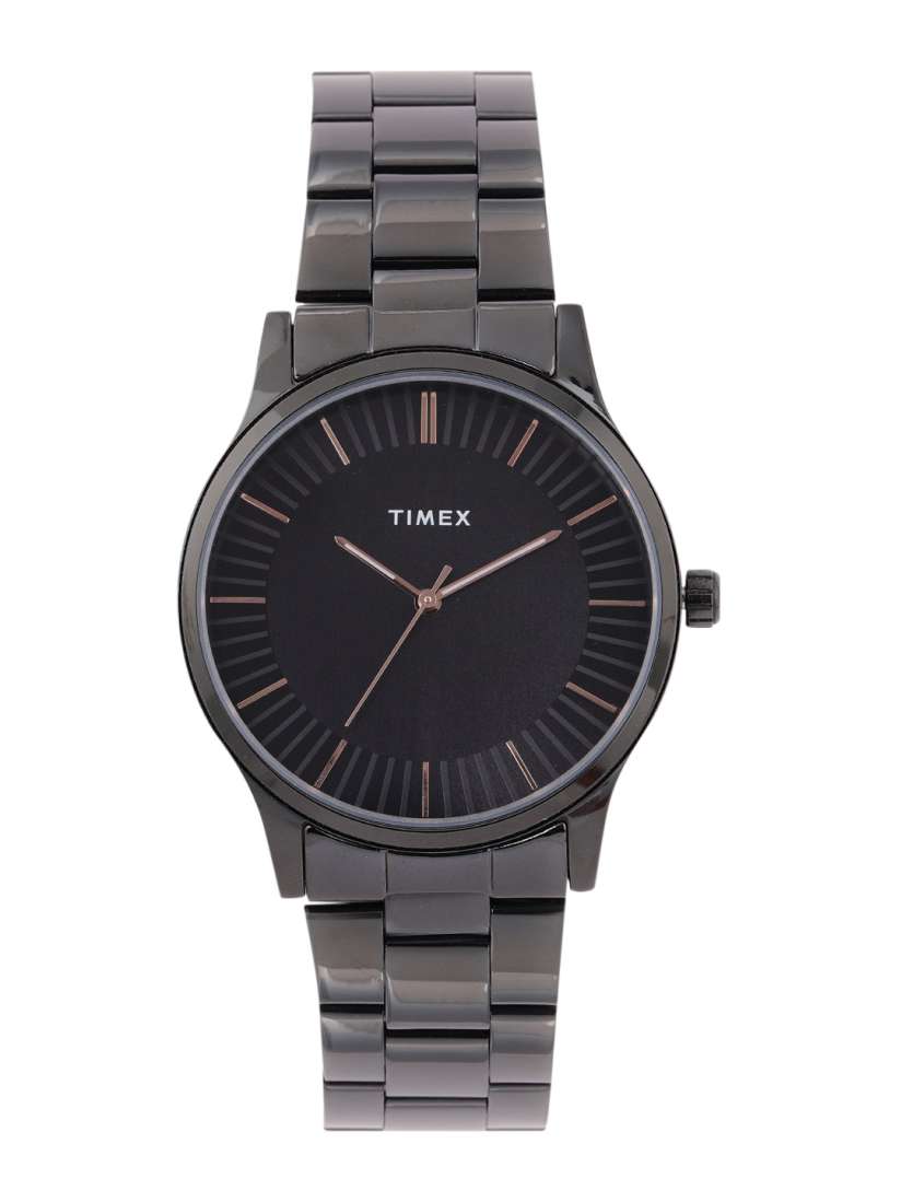 Timex black watch sale