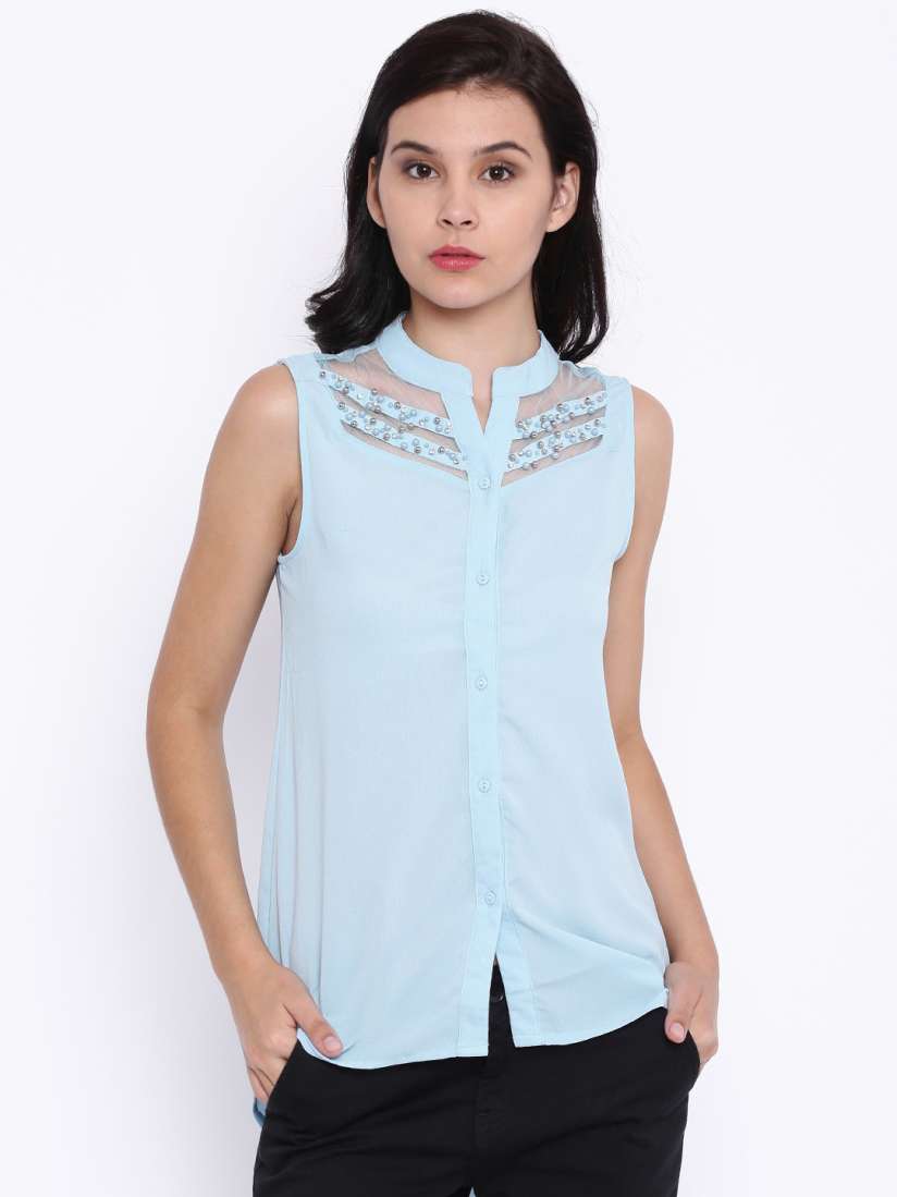Jeans top on myntra shop