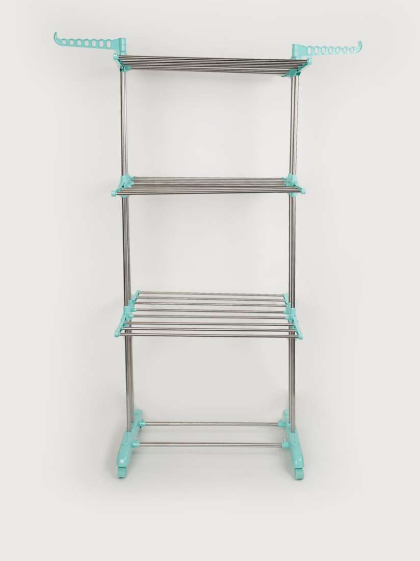 Buy Home Centre Teal Blue Solid Clothes Drying Rack Bathroom Accessories for Unisex 17698524 Myntra