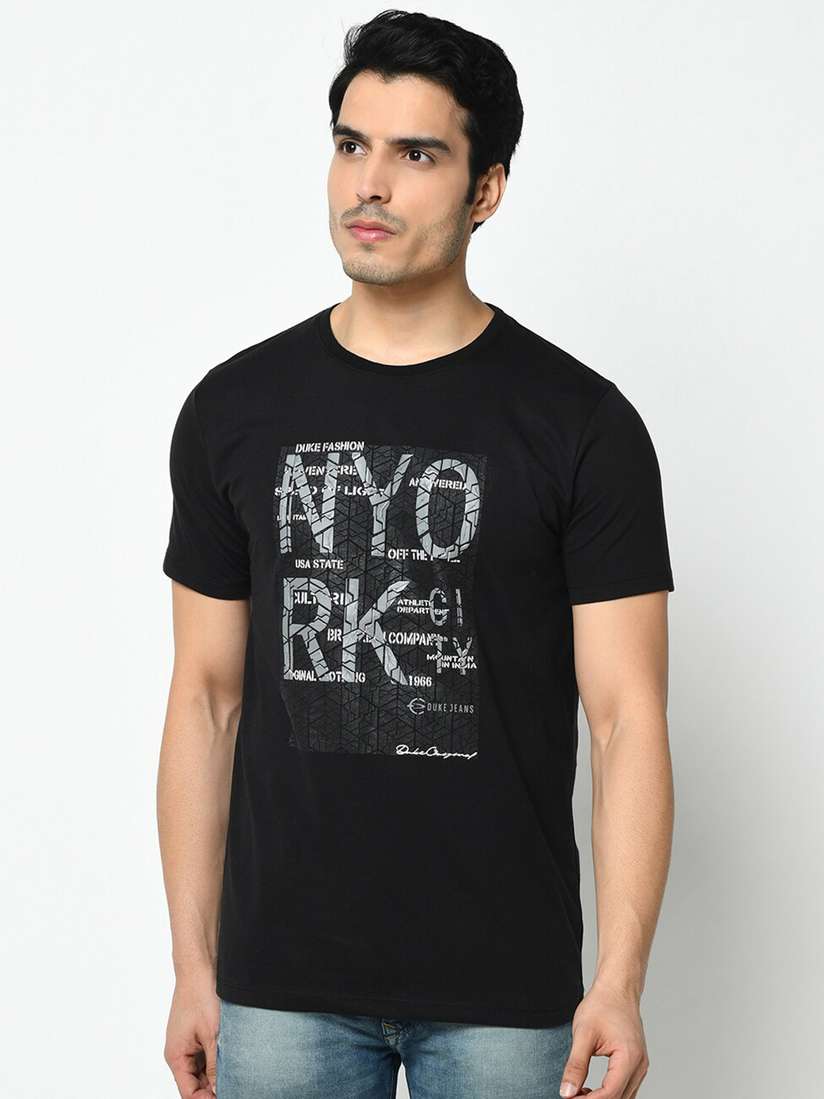 Duke Fashions Duke T Shirt Round Neck Buy Duke Coral Printed Round