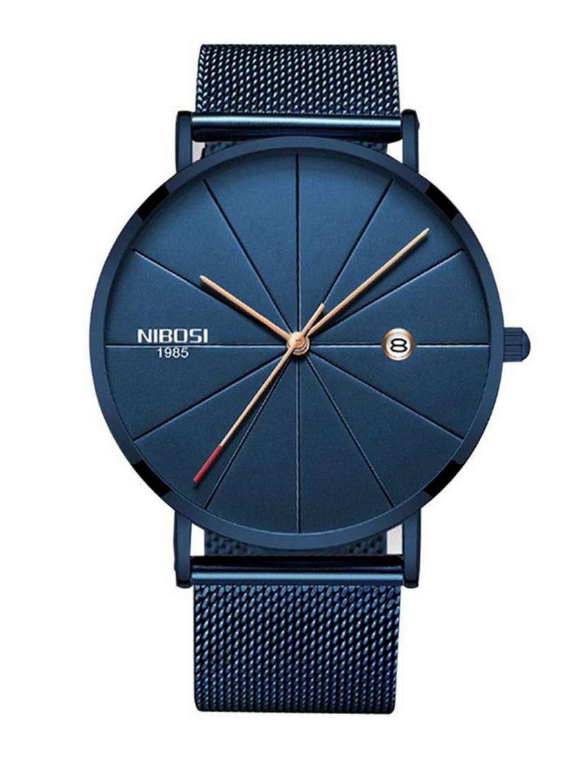 Buy Nibosi Men Blue Dial Blue Stainless Steel Straps Analogue Watch NB 2321 Watches for Men 17725188 Myntra