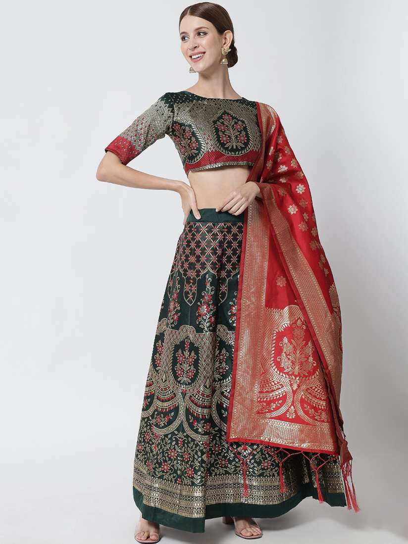 Banarasi lehenga myntra shop