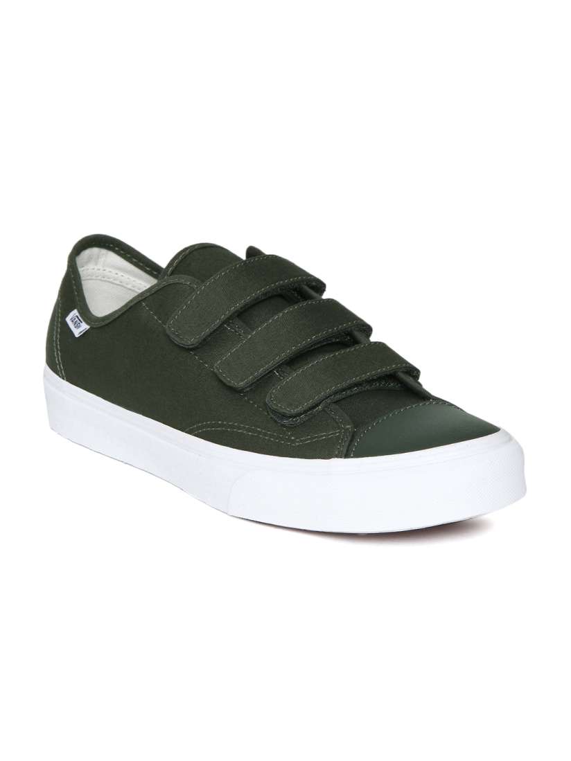 Mens olive green vans shop