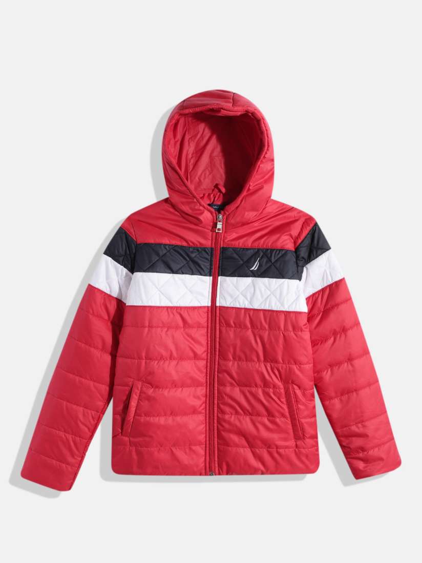 Nautica puffer jacket top