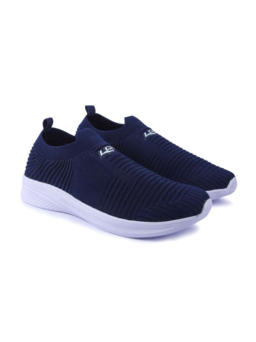 Buy Lancer Men Navy Blue Textile Running Non Marking Shoes Sports Shoes for Men 17746012 Myntra