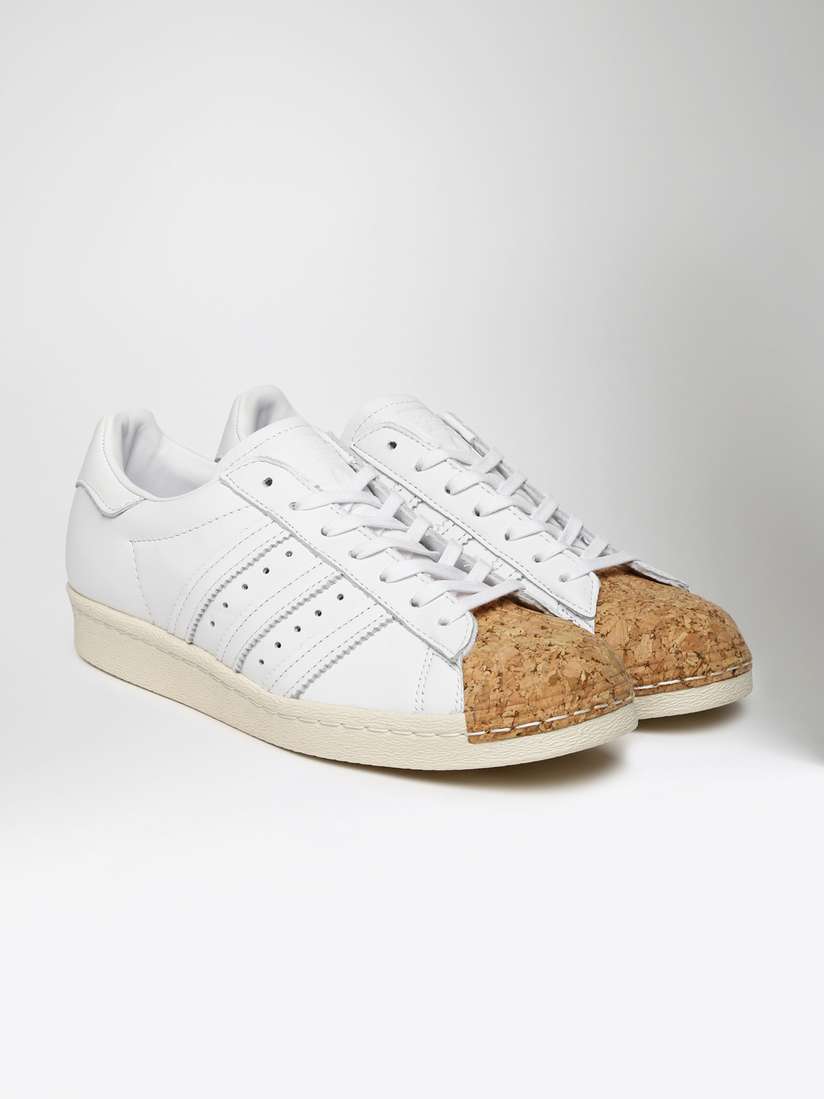 Buy ADIDAS Originals Women White SUPERSTAR 80S CORK Sneakers - Casual Shoes  for Women 1774915 | Myntra