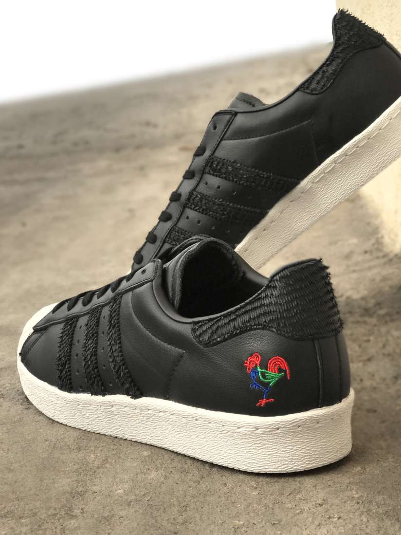 Superstar 80s mens Black outlet