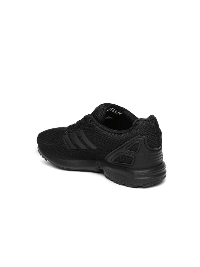 Adidas flux junior black and white best sale