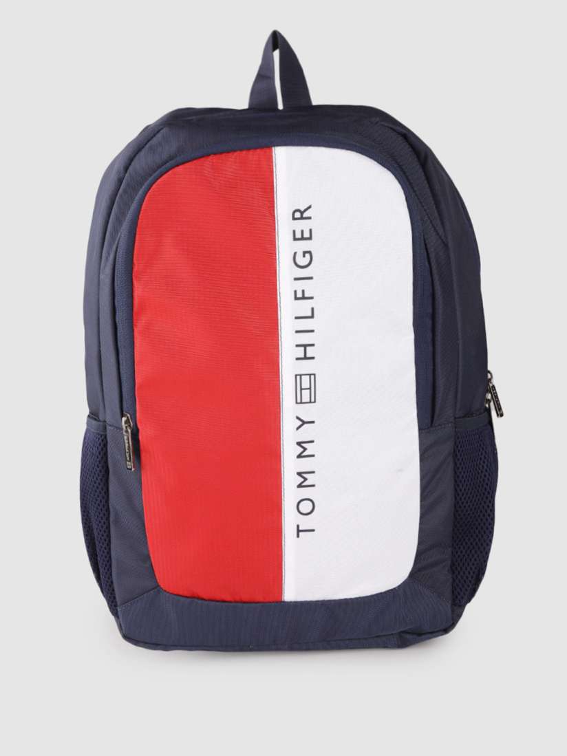 Tommy hilfiger backpack red blue white cheap