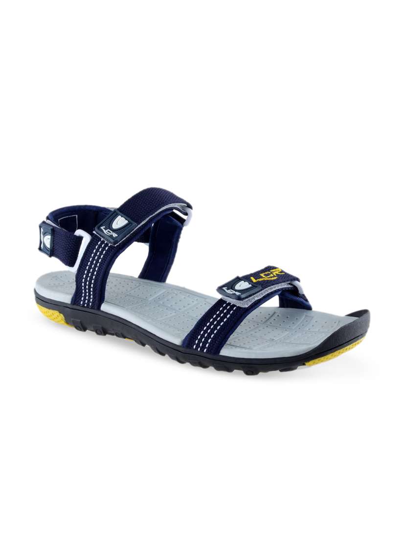 Buy Lancer Men Navy Blue Grey Solid Sports Sandals Sandals for Men 17753844 Myntra