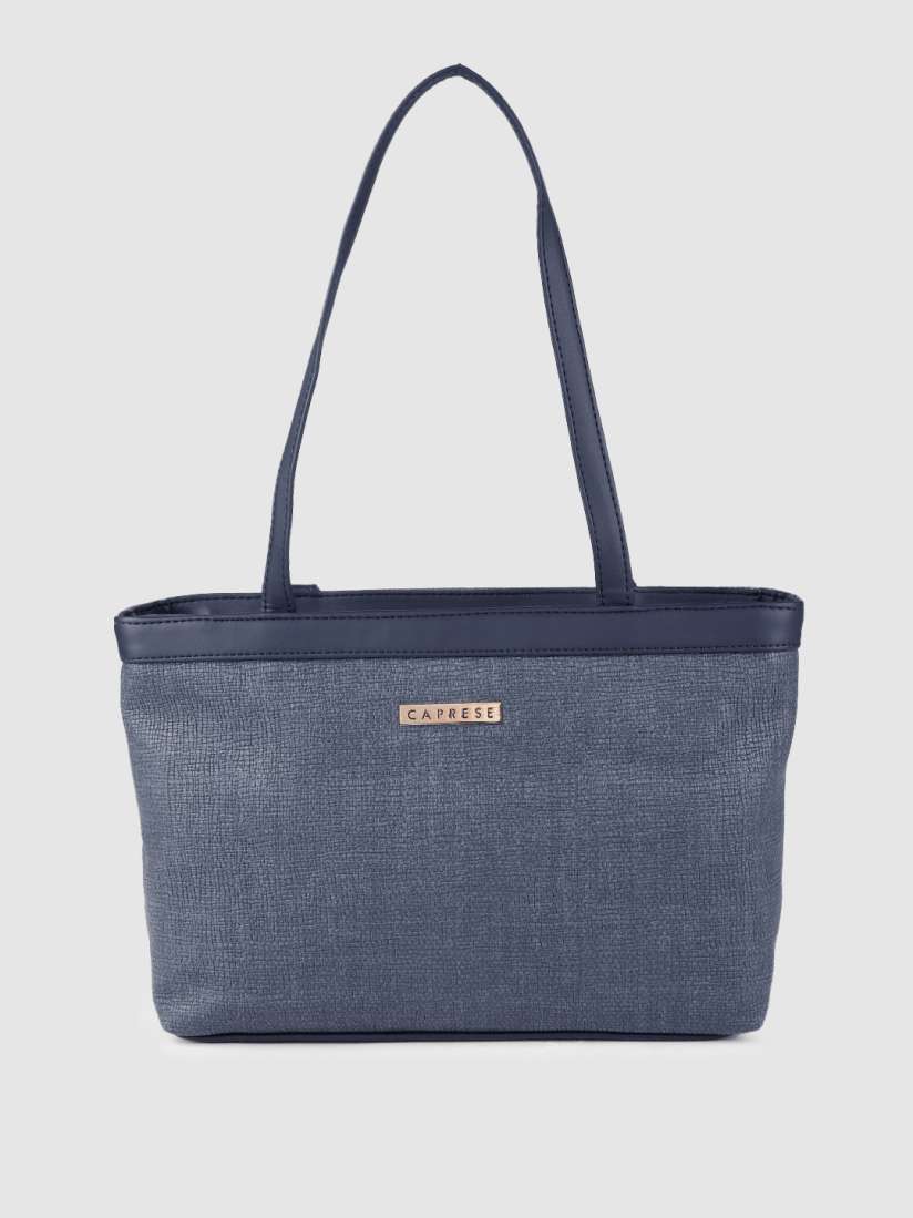 Buy Caprese Women Navy Blue Solid Shoulder Bag Handbags for Women 17761146 Myntra