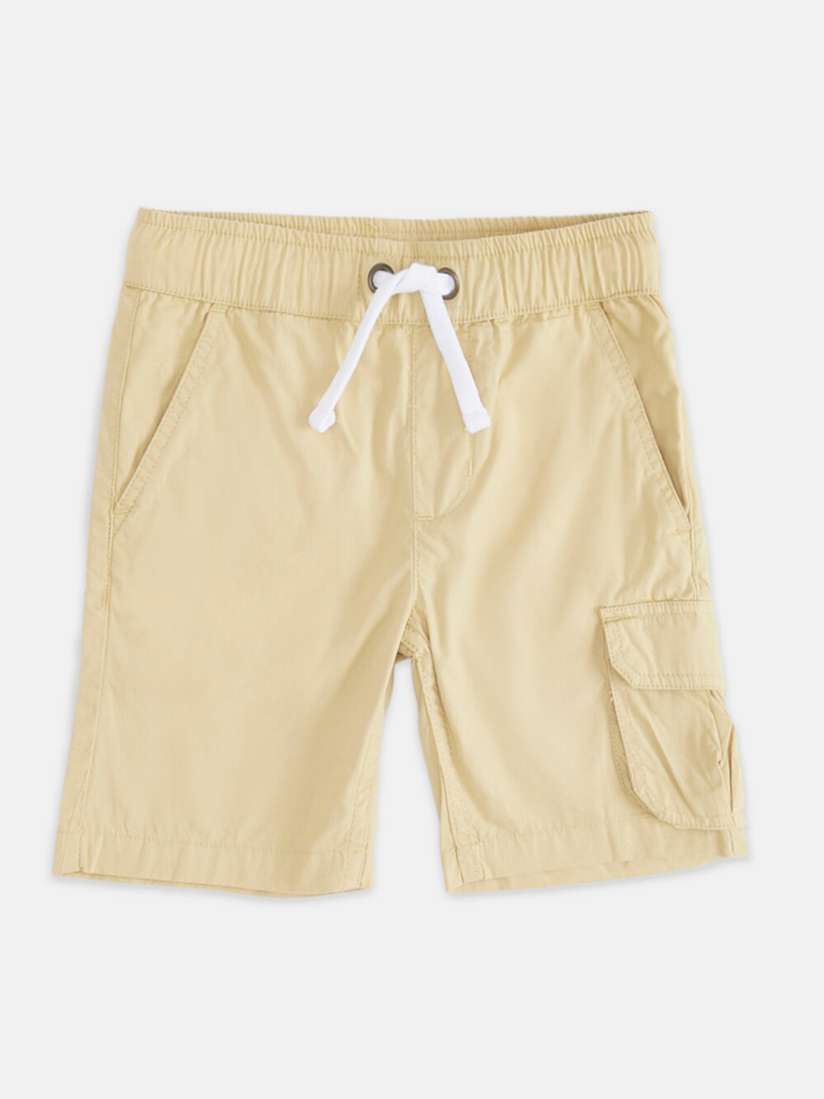 Buy Pantaloons Junior Boys Tan Cotton Shorts Shorts for Boys 17763690 Myntra