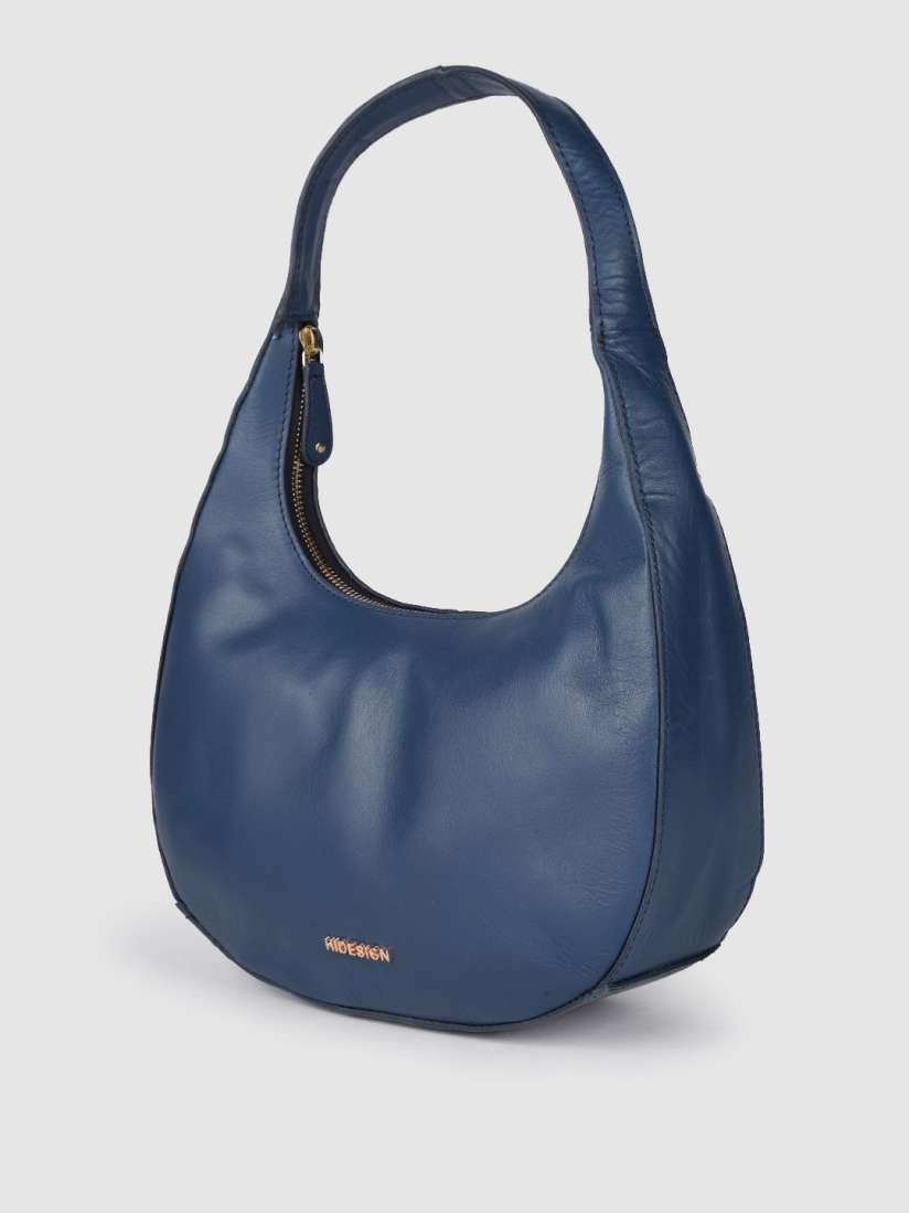Buy Hidesign Women Blue Solid Leather Hobo Bag Handbags for Women 17774950 Myntra
