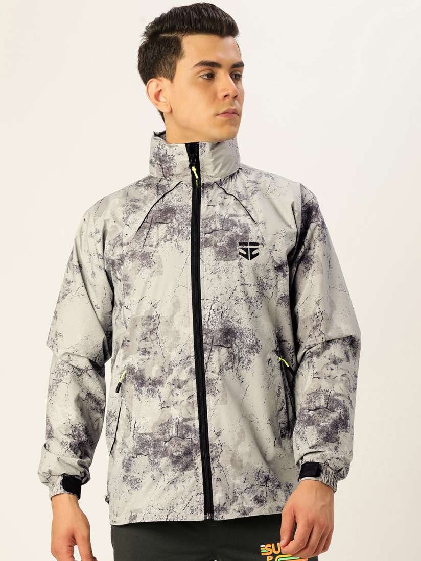 Buy Sports52 wear Men Grey Designer Rain Jacket Rain Jacket for Men 17777828 Myntra